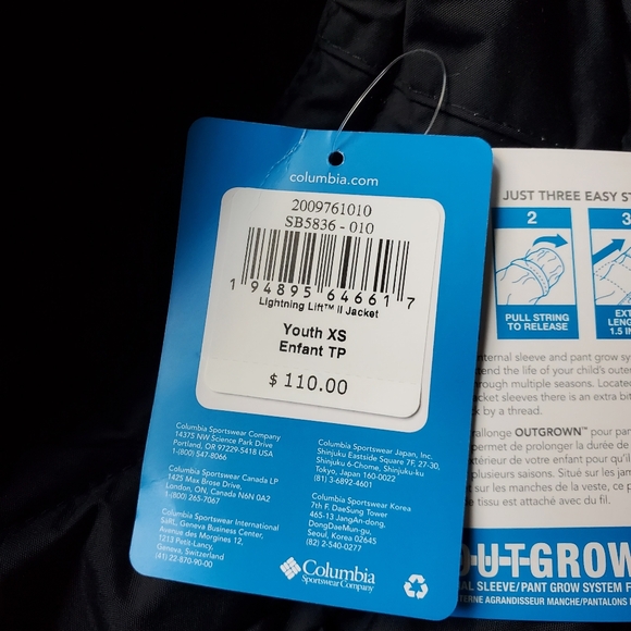 Columbia Boys' Lightning Lift III Jacket - Picture 3 of 5